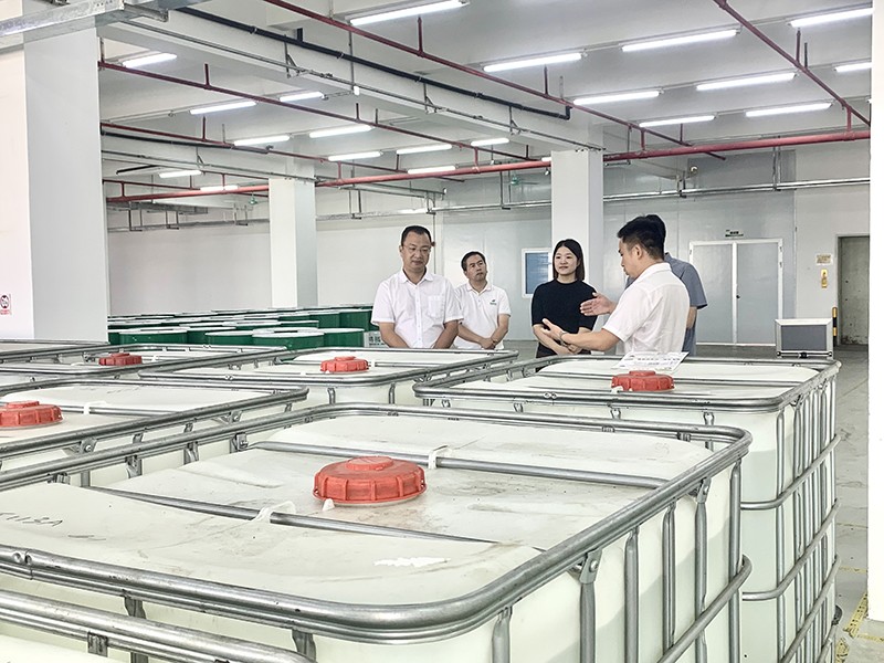 政企连心·共促发展|东莞市东城区政府领导莅临bifa必发88新材参观指导